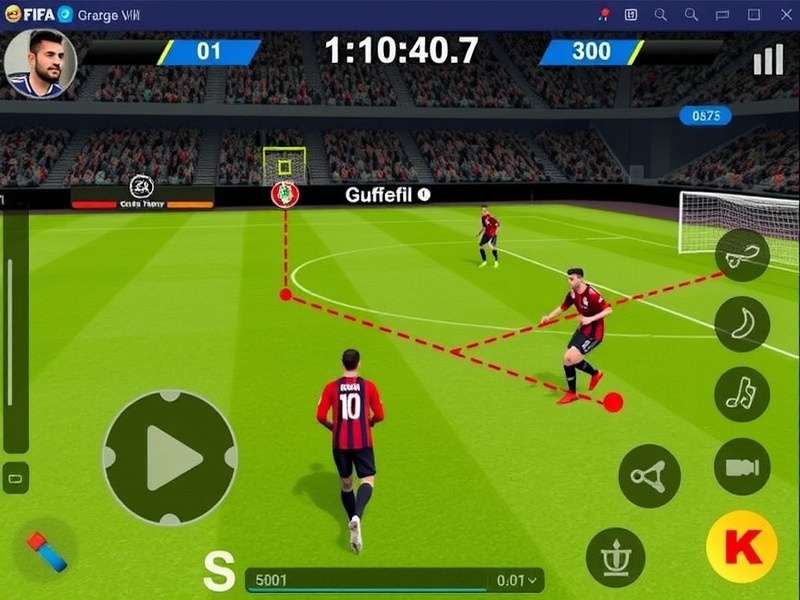 FIFA Mobile Dribble Wizard Gameplay